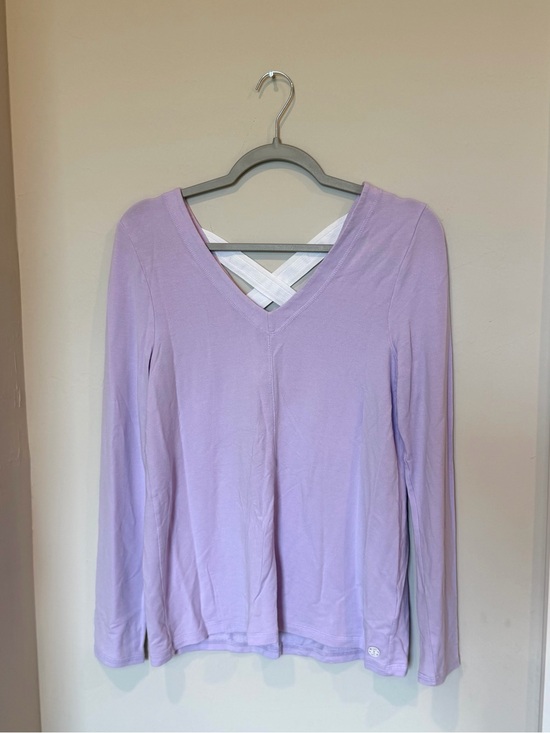 Lilly Pulitzer Tops - Lilly Pulitzer Lilac Purple French Terry Areli Pullover Size Small